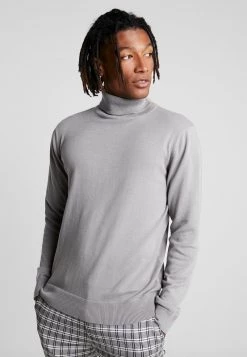 Promoción 🤩 Brave Soul HUME - Jersey De Punto - Dark Grey Marl, Hombre 😀