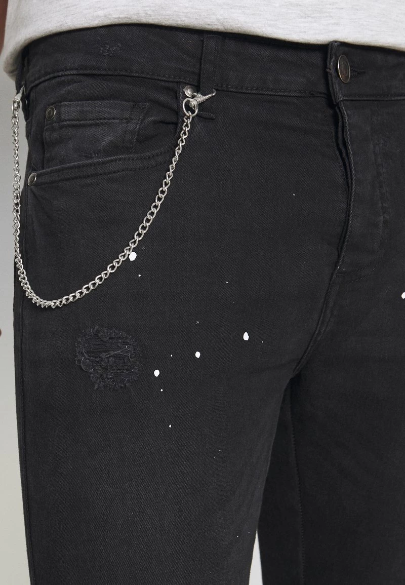 Las mejores reseñas de 😀 Brave Soul SKULL - Vaqueros Pitillo - Charcoal, Hombre ❤️ - Imagen 4