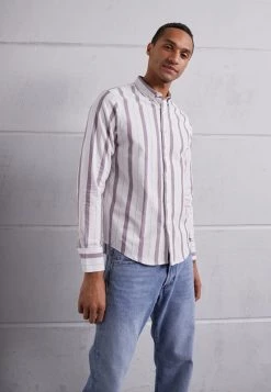 Venta al por mayor ❤️ Brave Soul DOMAIN - Camisa - Light Blue/red/optic White, Hombre ✨