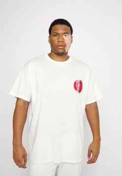 Descuento 😉 Brave Soul Camiseta Estampada - White, Hombre 🔥