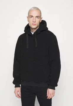 Descuento 🔥 Brave Soul GROMITF - Jersey Con Capucha - Jet Black Borg, Hombre ⌛