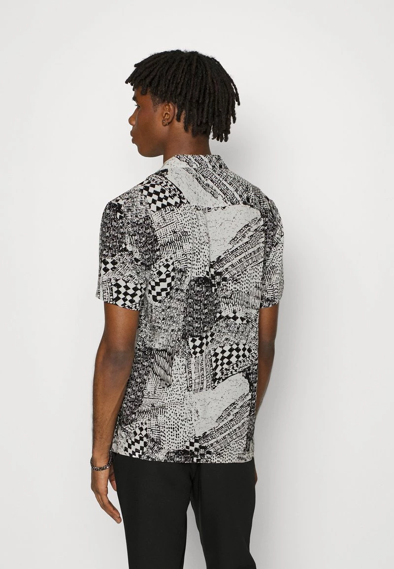 Cupón 💯 Brave Soul Camisa - White/black, Hombre ✔️ - Imagen 3