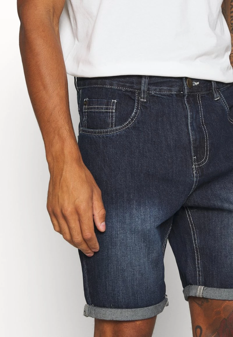 Mejor trato 😉 Brave Soul Shorts Vaqueros - Dark Blue Wash, Hombre ⭐ - Imagen 5