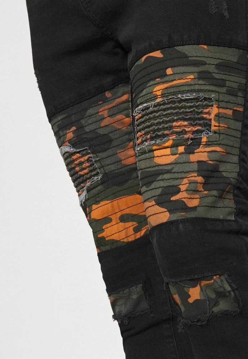 Promoción 👍 Brave Soul ROBBIN CAMOO - Vaqueros Pitillo - Charcoal Wash, Hombre 🔥 - Imagen 4