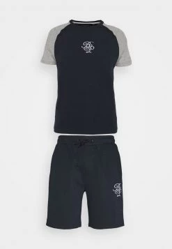 Para estrenar 🎉 Brave Soul HORNBILL - Camiseta Estampada - Dark Navy/light Grey Marl, Hombre 🛒