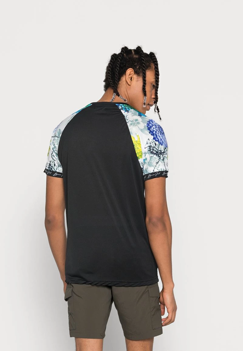 Venta express ❤️ Brave Soul Camiseta Estampada - Jet Black, Hombre 🤩 - Imagen 3