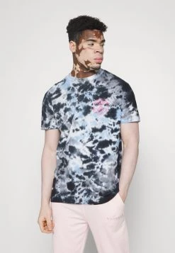 Gran venta 😉 Brave Soul MONTE - Camiseta Estampada - Blue/white/navy, Hombre 👍