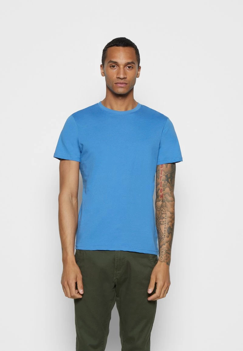 Gran venta ❤️ Brave Soul ROWLEY - Camiseta Estampada - Sapphire/optic White/sapphire & Optic White, Hombre ⌛ - Imagen 3