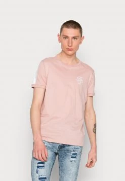 Mejor precio 🎁 Brave Soul VISCAAL - Camiseta Estampada - Pink/white, Hombre 😉