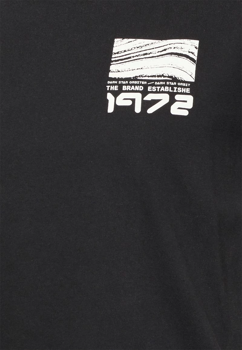 Cupón ⭐ Brave Soul Camiseta Estampada - Black Cool Wash, Hombre ✨ - Imagen 3