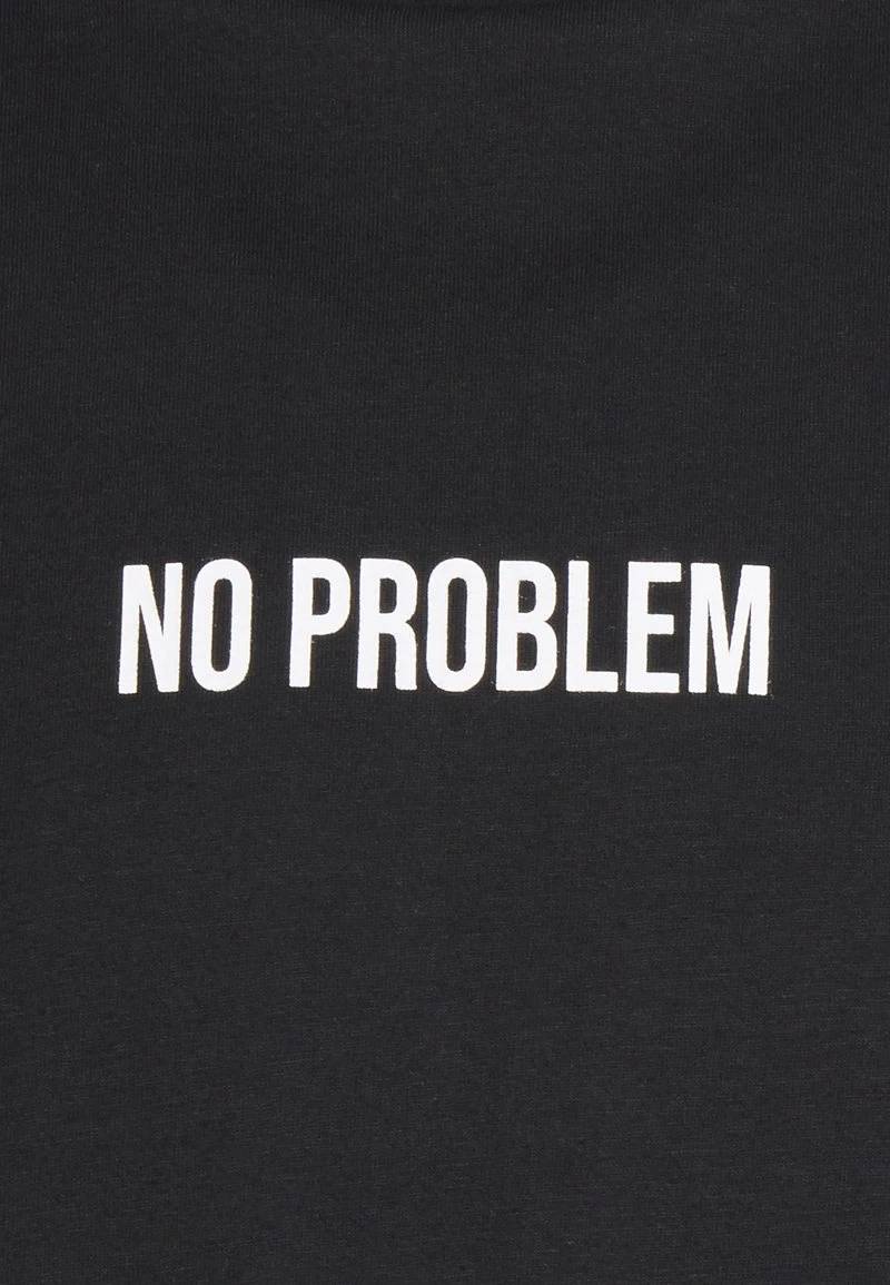 Presupuesto ⭐ Brave Soul Camiseta Estampada - Black/white, Hombre 🌟 - Imagen 3