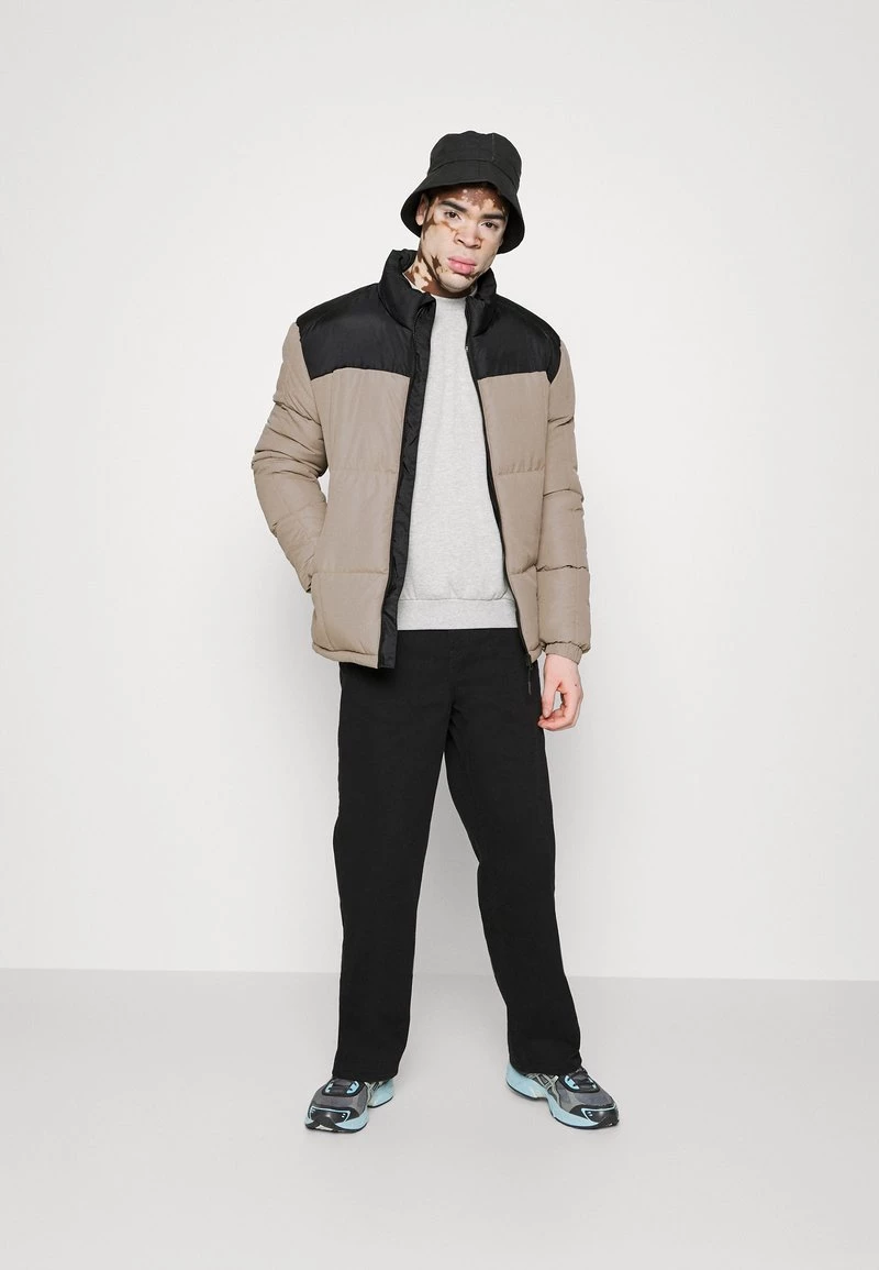 Toma de corriente 😀 Brave Soul Chaqueta De Invierno - Black/stone, Hombre ✔️ - Imagen 2