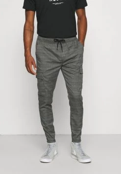 mejor venta 🥰 Brave Soul RIVINSTO - Pantalones - Grey, Hombre ⌛