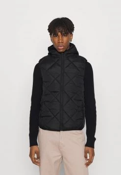 Promoción 🥰 Brave Soul BIRCH - Chaleco - Black, Hombre 👍