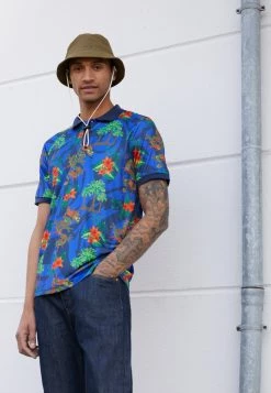 ofertas 🔥 Brave Soul EQUATOR - Polo - Blue/multi Colour, Hombre 😉