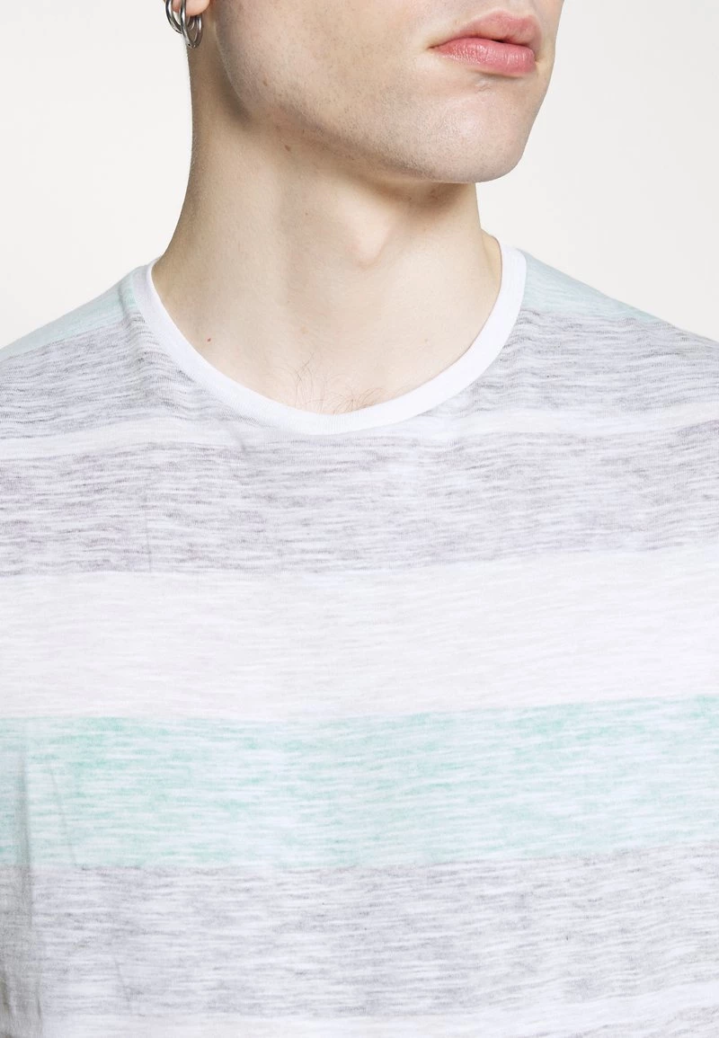 Venta express ✔️ Brave Soul RANGE - Camiseta Estampada - Optic White/purple/mint/black, Hombre 🔥 - Imagen 6