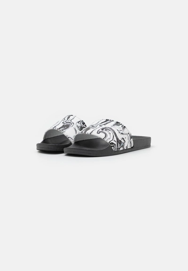 Descuento 🌟 Brave Soul MARBLE - 🩴 Sandalias Planas - Black, Hombre 😉 - Imagen 2