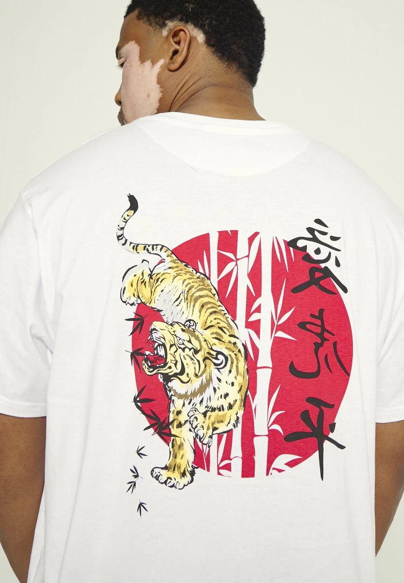 Descuento 😉 Brave Soul Camiseta Estampada - White, Hombre 🔥 - Imagen 6