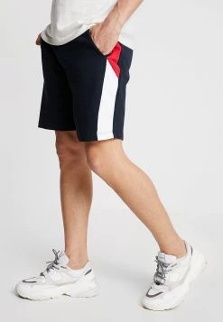 Promoción ⭐ Brave Soul CULLEN - Shorts - Navy/red/white, Hombre ✔️