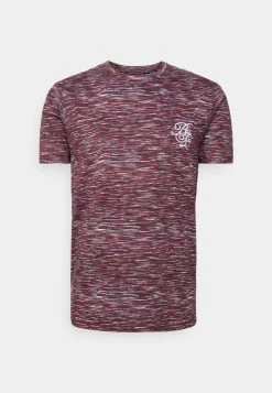 Para estrenar 🔥 Brave Soul BOOSTER - Camiseta Estampada - Burgundy Combo/optic White, Hombre 😍
