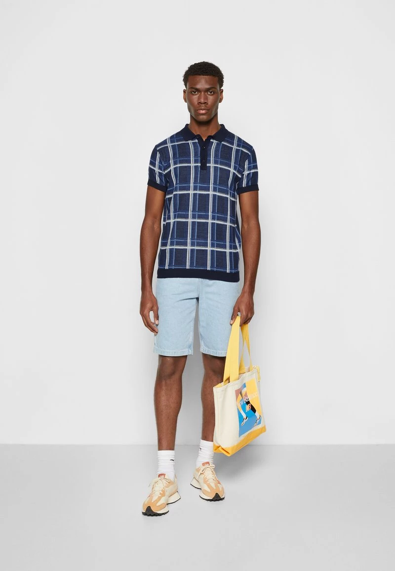 Cupón 👏 Brave Soul JAXON - Polo - Navy/ecru/blue Combo, Hombre 🌟 - Imagen 2