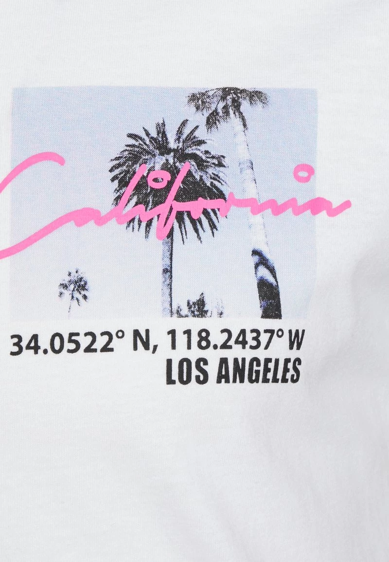 mejor venta ✨ Brave Soul Camiseta Estampada - White, Hombre ❤️ - Imagen 3