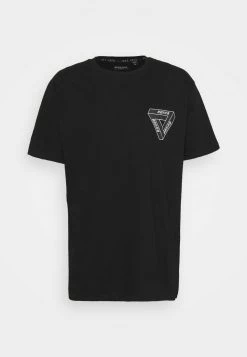 Mejor precio ✔️ Brave Soul SCALE - Camiseta Estampada - Black, Hombre 🥰