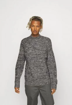 Venta al por mayor 🛒 Brave Soul Jersey De Punto - Jet Black/ Vintage White Twist, Hombre ❤️