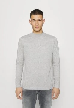 Venta al por mayor ❤️ Brave Soul BURMESE - Camiseta De Manga Larga - Light Grey Melange, Hombre 😉