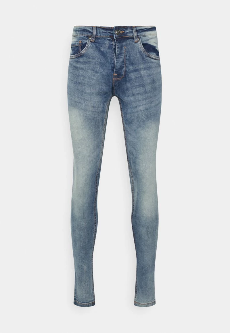 Cupón 😍 Brave Soul LAND - Vaqueros Pitillo - Blue, Hombre 😍