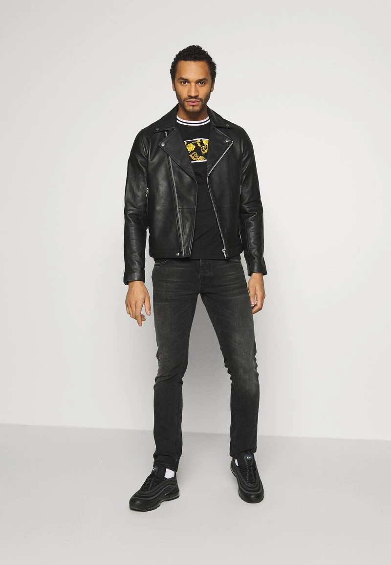 Gran venta ✨ Brave Soul Camiseta Estampada - Black/multi, Hombre ❤️ - Imagen 2