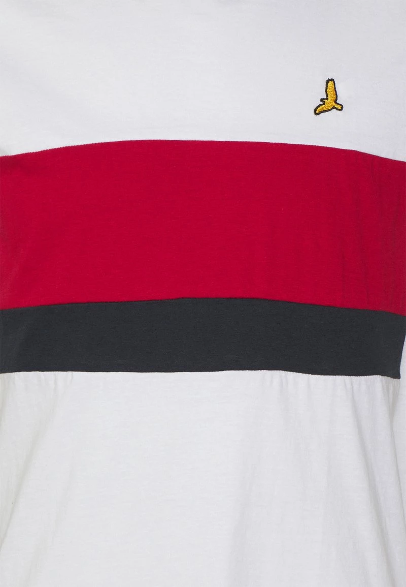 Mejor trato 😀 Brave Soul ALLEN - Camiseta Estampada - Optic White/red/navy, Hombre 👍 - Imagen 3