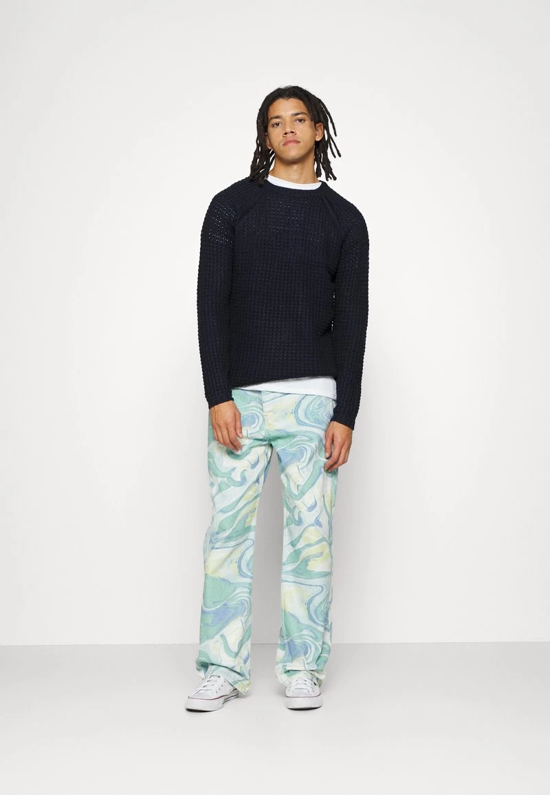 Barato 🎉 Brave Soul Jersey De Punto - Midnight Navy, Hombre 👏 - Imagen 2