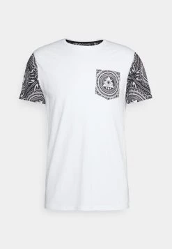 Las mejores reseñas de 🥰 Brave Soul LIMON - Camiseta Estampada - White/black, Hombre 🔔