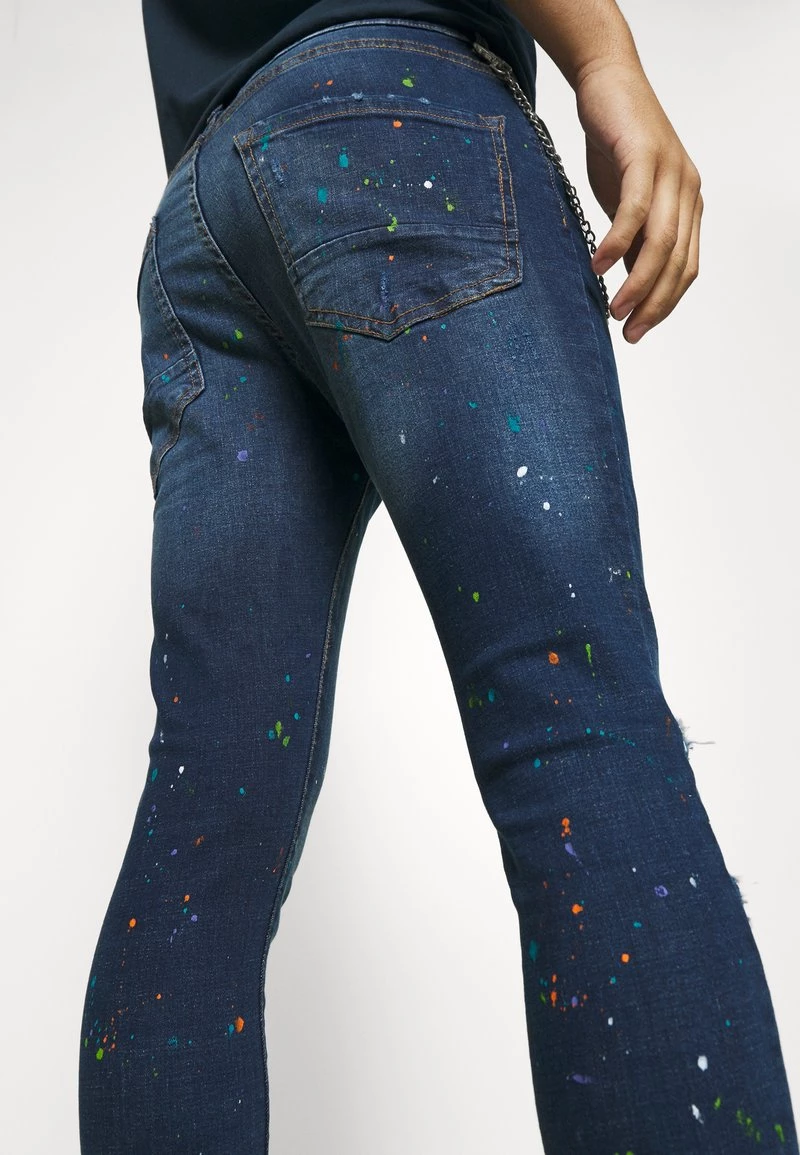 Venta express 🥰 Brave Soul CIRCUS - Vaqueros Pitillo - Mid Blue, Hombre ✔️ - Imagen 5