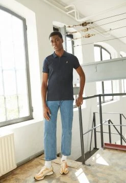 ofertas 🎁 Brave Soul SIMM - Polo - Dark Navy, Hombre 👍