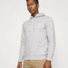 ofertas 💯 Brave Soul MERLIN - Sudadera - Grey Marl/optic White, Hombre ⌛
