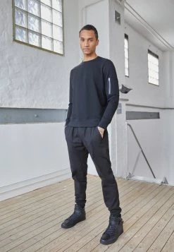 Venta al por mayor 😉 Brave Soul LUCA - Pantalones Deportivos - Black, Hombre ✨