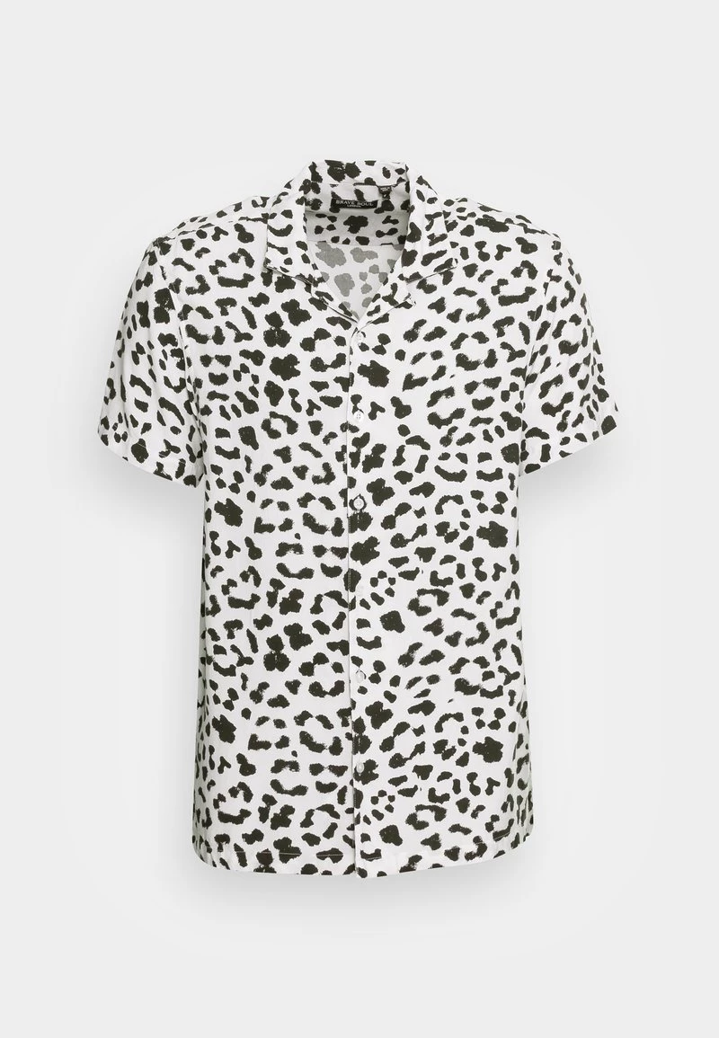 Venta express 🧨 Brave Soul Camisa - Optic White/jet Black, Hombre ⭐ - Imagen 4