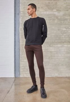 Para estrenar 🥰 Brave Soul MARTELL - Pantalones Deportivos - Bitter Chocolate, Hombre ✔️