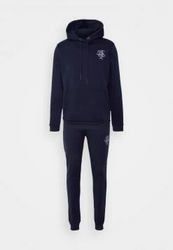 Nuevo ❤️ Brave Soul ALPBACHD SET - Sudadera - Rich Navy/optic White, Hombre 🔔