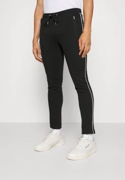 Presupuesto 👍 Brave Soul Pantalones Deportivos - Jet Black/optic White, Hombre ✨