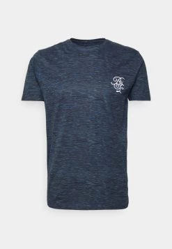 Mejor precio ⌛ Brave Soul BOOSTER - Camiseta Estampada - Blue Combo/optic White, Hombre 💯