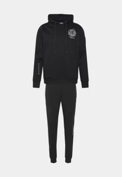 Mejor trato 👍 Brave Soul DAXTON SET - Sudadera - Black/white, Hombre 🔥