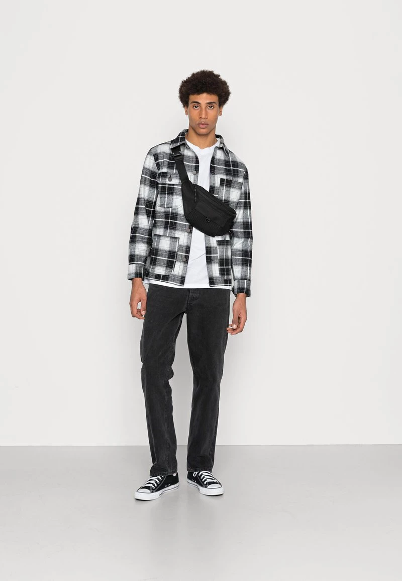 Comprar 🔥 Brave Soul TECHNIQUE - Chaqueta Fina - Black/white Check, Hombre 🛒 - Imagen 2