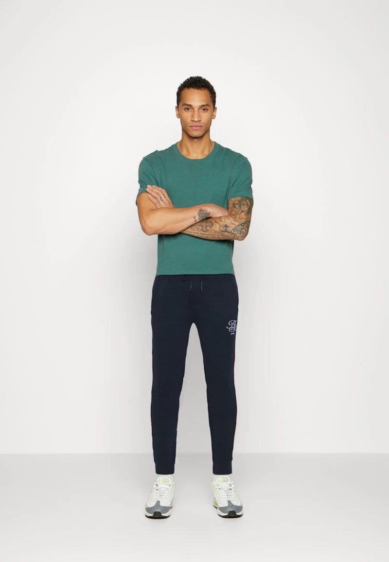 Nuevo 🔥 Brave Soul MEGARA - Pantalones Deportivos - Navy/white, Hombre 🛒 - Imagen 2