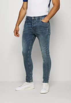 Para estrenar ❤️ Brave Soul MADISONCHARC - Vaqueros Tapered - Light Blue, Hombre 🌟