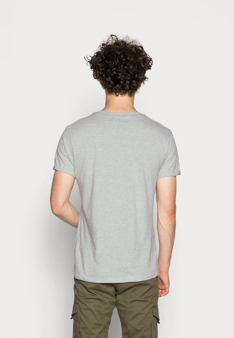 Mejor trato 🔔 Brave Soul TODAY - Camiseta Estampada - Ecru Marl/black, Hombre 🛒 - Imagen 3