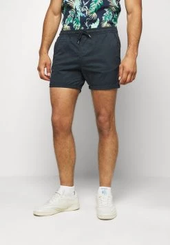 mejor venta 👍 Brave Soul BAXTER - Shorts - Navy, Hombre 🧨
