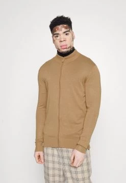 Cupón 😀 Brave Soul BOXGROVE - Chaqueta De Punto - Tan, Hombre 🎉